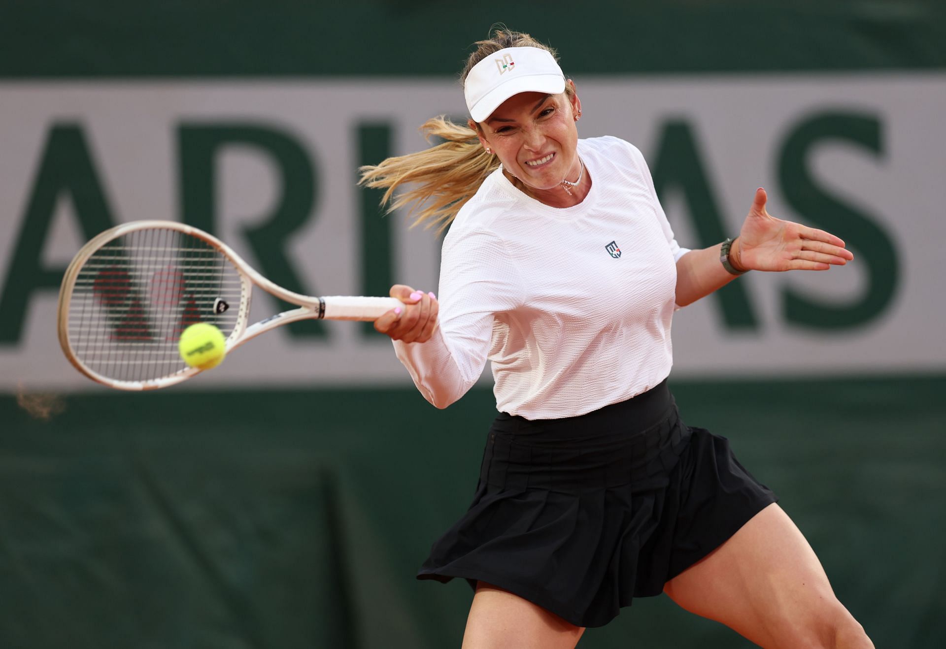 Donna Vekic at the French Open 2025. (Photo: Getty)
